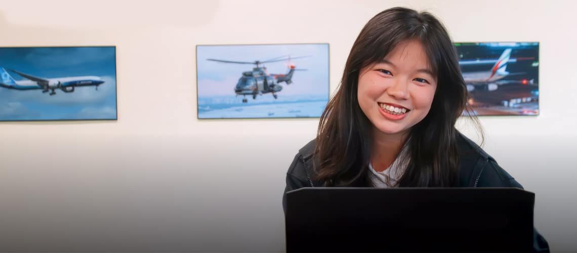 ERAU Asia student Phina Tsao